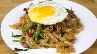 Fried Noodle with Pork Recipe [upl. by Sylvan]