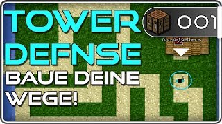 🎲 Minecraft Spiele kostenlos  Tower Defence  Lets Test 1  Deutsch  CLM [upl. by Elbas40]