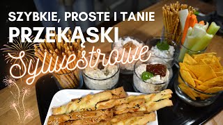 Szybkie proste i tanie PRZEKĄSKI SYLWESTROWE [upl. by Forsta]