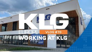 KLG VLOG 70  WORKING AT KLG [upl. by Aleyam568]