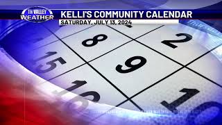 July 12 2024 Community Calendar [upl. by Assetal363]