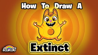 How To Draw Op from Extinct Movie 2021  Step by Step Tutorial Drawing amp Coloring [upl. by Niamreg]