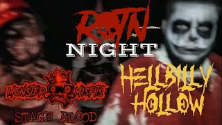 Monster X Misfits Stage Blood promo for ROTN NIGHT at Hellbilly Hollow [upl. by Eineeuq725]