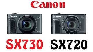 Canon PowerShot SX730 HS vs Canon SX720 [upl. by Naved258]