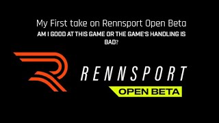 My First Take on this Free Sim Racing Game SKILL ISSUE INCOMING  Rennsport Open Beta [upl. by Inafets]