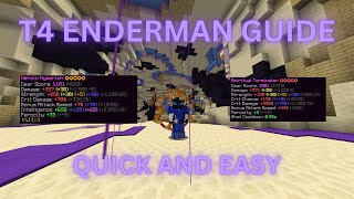 ENDERMAN SLAYER GUIDE RCM Hypixel Skyblock [upl. by Lay142]