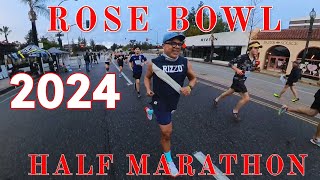 2024 Rose Bowl Half Marathon I Rizzo Los Angeles [upl. by Eixam]