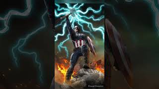 Did Captain America Really Lift Thors Hammer  thor mjolnir captainamerica marvel [upl. by Yrekaz198]