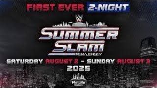 WWE SUMMER SLAM 2025 will be at MetLife Stadium [upl. by Faunie]