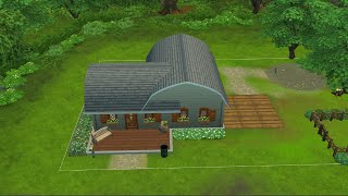 Starter Cottage Home Sims 4 [upl. by Ahsirek]