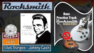 I Got Stripes  Johnny Cash bass  Rocksmith 2014 CDLC [upl. by Yalc]