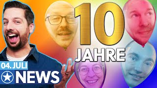 10 Jahre GameStarNews Wir feiern Geburtstag  News 04072024 [upl. by Nillek]