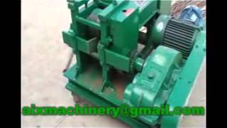 6 14mm scrap bar straightening machine [upl. by Tayib]