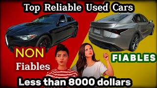 Top 10 Reliable Used Cars 10 Unreliable Cars [upl. by Enomaj]