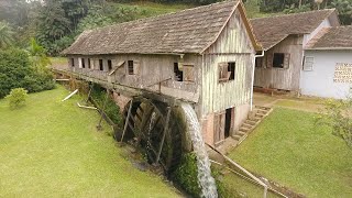 Atafona um moinho de pedra com quase 80 anos de história [upl. by Attelra]