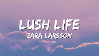 Zara Larsson  Lush Life Lyrics [upl. by Pears]