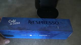 Nespresso Repair Update and Cafe De Cuba VertuoLine Coffee Review  Communist Coffee [upl. by Hairim]