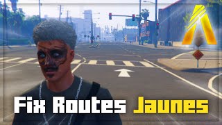 CORRIGER LES ROUTES JAUNES SUR FIVEM  Simplement [upl. by Aeiram957]