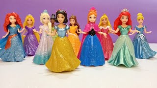 Disney Princess Doll Makeover  DIY Miniature Ideas for Barbie Wig Dress Faceup and More DIY [upl. by Zoes]