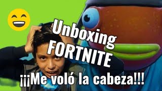 😃🐸UNBOXING FORTNITE quotPalito de Pescadoquot🐸 [upl. by Rosa]