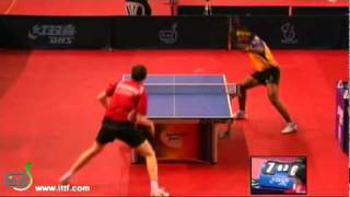 Achanta Sharath Kamal vs Kirill SkachkovSpanish Open 2011 [upl. by Tad]