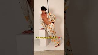 Male model photoshoot poses 💡❤️shorts fashionphotography behindthescenes viral model [upl. by Ennovyahs40]