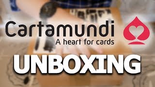 Unboxing from Cartamundi playing cards [upl. by Einahpats]