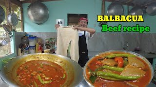 How to cook BALBACUA balat ng baka  Beef recipe  Lutong pinoy [upl. by Devonna]