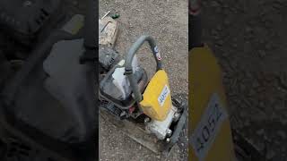 Honda gx120 petrol engine on a wacker neuson bps1030 Wacker plate hondapowerequipment motorspares [upl. by Eilzel916]