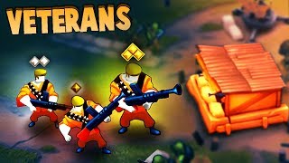 BEST UNITS in the GAME Training UBER VETERANS Guns Up Multiplayer Gameplay [upl. by Felisha]