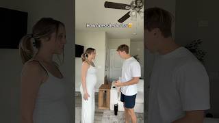 My Husband Reacts to My Baby Bump Deflating [upl. by Coopersmith]