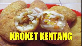 Resep Cara Membuat Kroket Kentang Enak Dan Gurih [upl. by Boyes]