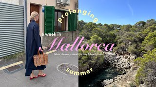 prolonging summer  a week in Mallorca  scenic hikes local eats fits and chats vlog ep 27 [upl. by Sherline]