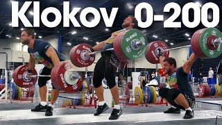 Dmitry Klokov 0  200kg Pause Snatch Full Session 2015 World Weightlifting Championships [upl. by Horgan]