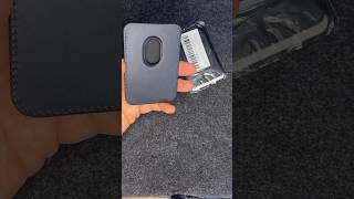 unboxing magsafe wallet from aliexpress iphone [upl. by Mehetabel]