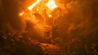 Balrog Epic Scene King Durin Death  Rings of Power S02E08 2024 [upl. by Burroughs]