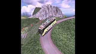 Surviving Sharp Turns on the Most Dangerous Road in the World  Euro Truck Simulator 2 [upl. by Bunde]