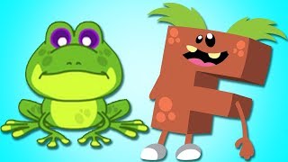 F For Frog  ABC Alphabet Learning Video For Babies Kids Children [upl. by Geaghan26]