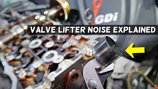 WHAT CAUSES VALVE LIFTER NOISE ON HYUNDAI KIA GDI ENGINE [upl. by Lerud864]