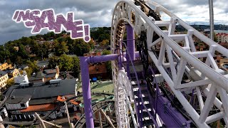 Insane 4K POV  Gröna Lund Monster View [upl. by Ahsenahs]