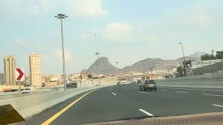 Jabl e Noor  Road View  Makkah live makkah [upl. by Graves]