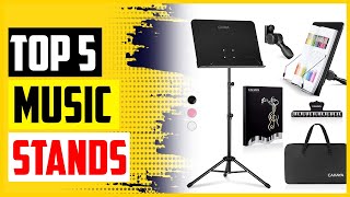 Top 5 Best Folding Music Stands In 2022 [upl. by Frederich]