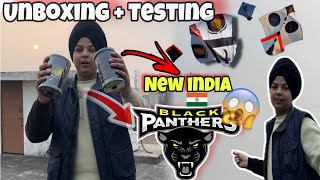 Unboxing🔥Testing🔥Review 😱 Of  BLACK PANTHER🔥NEW INDIA 🇮🇳 Gattu Fly big kite 🪁 ptangbazzi [upl. by Darahs660]