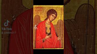 orthodox christian orthodoxy amen amin angel αμήν Icons archangel michael shorts [upl. by Hartzke]