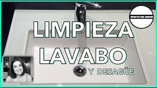 COMO LIMPIAR LAVABO Y DESATASCAR DESAGÜE  ECOLOGICO Y FACIL [upl. by Bracci]