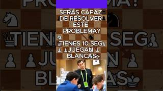 ¿Puedes Resolver Este Desafío de Ajedrez en 10 Segundos ♟️ 1600 Elo retoajedrez chesspuzzle [upl. by Charley]