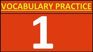 ENGLISH VOCABULARY PRACTICE 1 VOCABULARY WORDS ENGLISH LEARN WITH MEANING OPPOSITE WORDS IN ENGLISH [upl. by Faubert225]