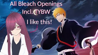 Nilluo REACTING amp RANKING  All Bleach  TYBW Openings [upl. by Adara]