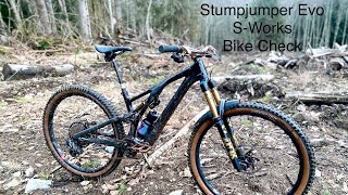 Specialized Stumpjumper Evo SWorks 2022 Bike Check [upl. by Eineeuq]