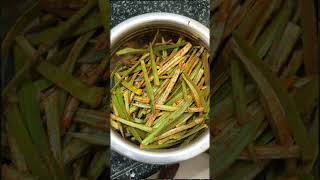 🥗 Crispy Ladys Finger Fry Recipe 🥙 Bhindi Tasty Okra Fry Recipe 🌮 Ladies finger Fry Recipe 😋 [upl. by Jarvis]